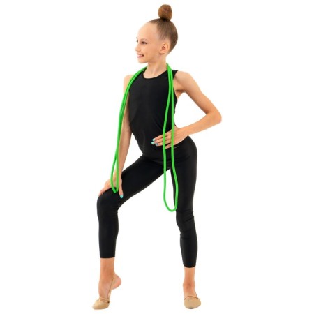 Crap for rhythmic gymnastics Grace Dance, 3 m, green color-7