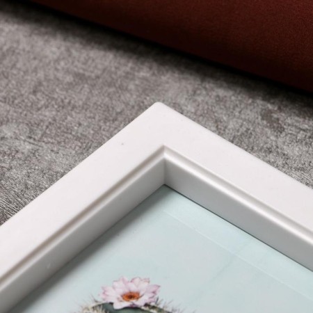 Photo frame Plastic in 3 photos 10x15 cm "Rostock" white 31.5x26x2 cm-2