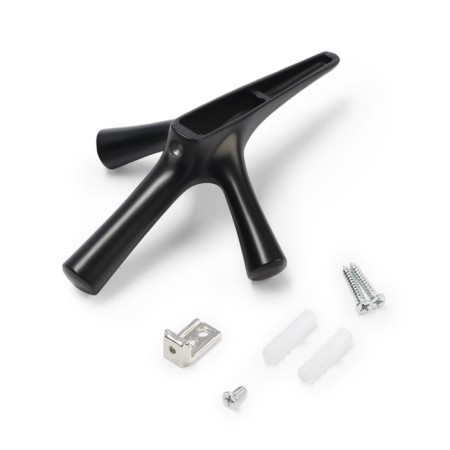 Furniture hook CAPPIO PAW, three -rod, black color-6