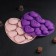 Lumour, silicone, 20.5 × 19 × 2 cm, 9 cells, MIX color.