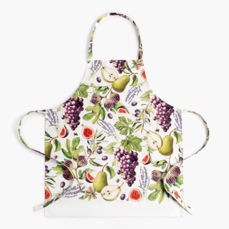 Ethel Kitchen set "Fruit Garden", a towel 40x73 cm, a grade 19x19 cm, apron 60x65 cm-1