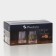 Set of glass glasses Elysia, 110 ml, 6 pcs
