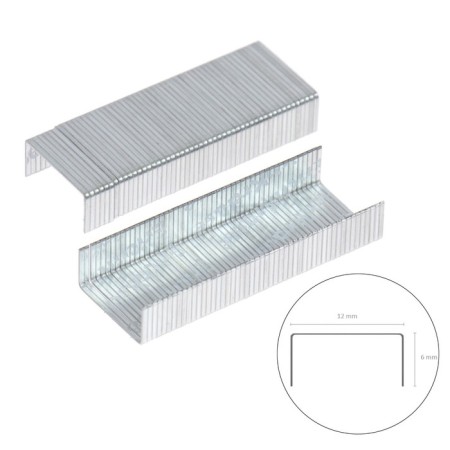 Staps for the Erichkrause Staplair No. 24/6, 1000 pieces, sharpened with increased punching ability-4