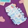 Hair set "Little Joy" (14 pcs) Bunny, Blue