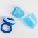 Nibbler for feeding textile mesh, blue color