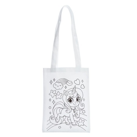Hoopper bag, coloring “Unicorn. Star »20 × 27 cm-1