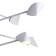 Ceiling chandelier Mantra capuccina, LED, 4000LM, 3000K, 592 mm, white color