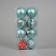 Set of balls plastic D-6 cm, 8 pcs "Nocturn"