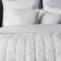 Jerry set: a cover 230 x 250 cm, pillowcase 45 x 45 cm - 2 pcs, white color