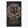 Tmachry Ethel towel "Ilya" Black, 50x90cm, 100% cotton, 420g/m2