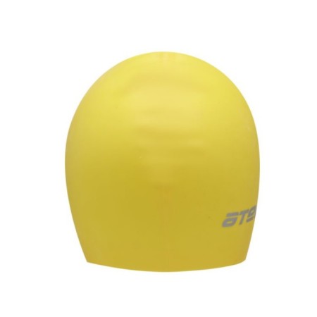 ATEMI SC107 swimming cap, silicone, yellow-2