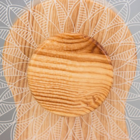 The touch of the touch "pattern" LED is spinning 6W USB 15x4x16 cm Risalux-5