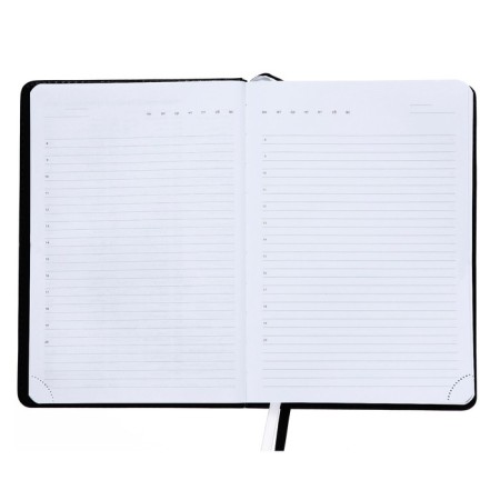 Leduced Diary A5, 160 sheets, Devente.message.ok, hard cover of artificial leather, lies, block 70 g/m2-7