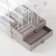 Casket for jewelry plastic "Column" 24.5x13x13.5 cm