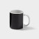Mug - chameleon ceramic shares “And me?”, 350 ml, white color