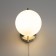 Sconces Citilux "Tommy" CL102314, 15x17 cm, 1x40W, E14, gray color gray