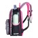 Frame backpack 37 x 28 x 12 cm, across, filling: bag, pencil case
