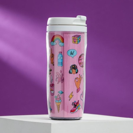 The thermostat with the insert "Favorite daughter": 350 ml, retains heat 2 hours-1