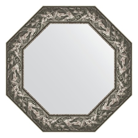 Mirror in the baguette frame, Byzantium silver 99 mm, 68.8x68.8 cm