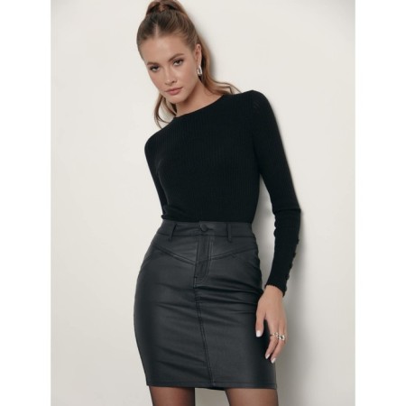 Women's jeans, size XS, Black color-10