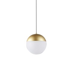 Suspended Mantra Kilda, LED, 800LM, 3000K, 160 mm, gold color