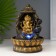 The desktop fountain from the network, the backlight "Ganesha on the throne" 28x20x20 cm