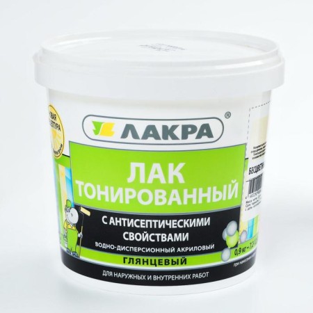 Varnish vod lakra tinted colorless 0.9 kg