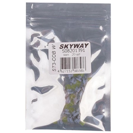 LED LED SKYWAY T3, 12 V, 1 COB diode, basement, 1-end, white, S08201391-1
