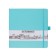 Sketchmarker sketchbook, 200 x 200 mm, 80 sheets, solid boumvinyl cover, aquamarine, block 140 g/m2
