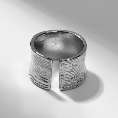 Ring "Trend" is rifle, the color is silver, dimensionless-2