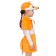 Carnival costume "Lisichka Light", height 92-116 cm