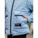 Jacket for girls, height 110 cm, blue color