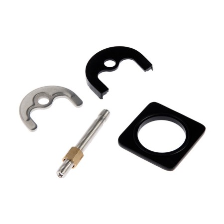 Accoona A90126F shell mixer, single -leaf, pour 131 mm, black-4