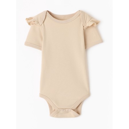 Body Children with ruffles Minaku "Nature", beige color, height 80-86 cm-5