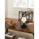 Coldfield table lamp, 1x60W E27, black color