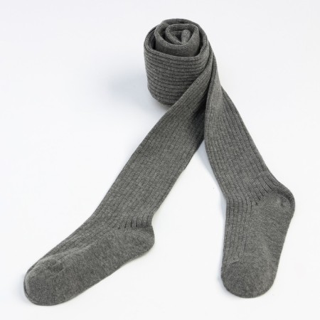 Pantyhose "noodles", dark gray color, height 134-140