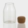 Glass Bank for Fruent products "Eco", 400 ml, 8 × 14 cm