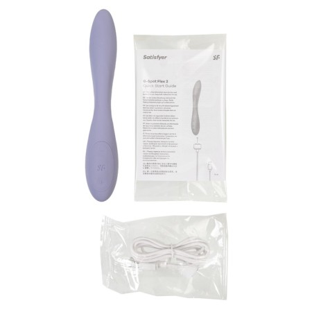 G-satiffyer g-spot flex 2 point stimulator, purple color-10