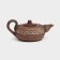 Teapot for brewing "Altai", Angob, red clay, 0.5 liters