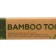 Bamboo toothbrush is soft, in the box, black