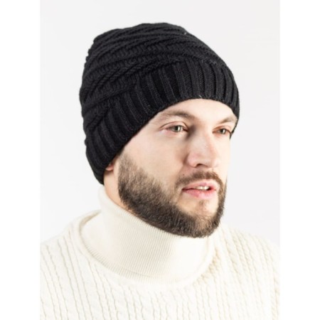 Male ISee hat, size 52-56, black color