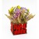 Collections Vase for Flowers with Caus "Gift on Birthday"