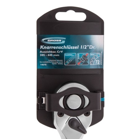 Rattles GROSS, telescopic, 1/2 ", 305-445 mm, CRV, chronic-8