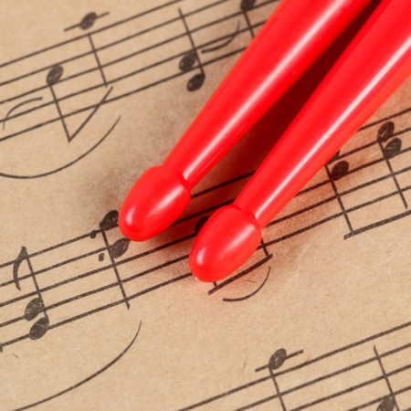Drum sticks Music Life, 5A, nylon, red-2