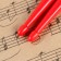 Drum sticks Music Life, 5A, nylon, red