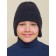 Children's hat, size 48-50, gray color