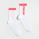 Women's socks, white color, size 23-25 ​​(36-38)