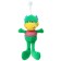 Soft toy "Dragon" on a suction cup, 14 cm, color mix