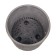 Round pot for flowers, 2l light gray 15.5x14x14cm