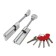 The cylinder mechanism D-PRO507-8/90 MM (55+10+25) CP, 5+ 1 cl. Perekod. from pcs., color chrome